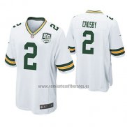 Camiseta NFL Game Green Bay Packers Mason Crosby Blanco 100th Anniversary