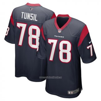 Camiseta NFL Game Houston Texans Laremy Tunsil Azul