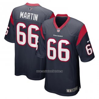 Camiseta NFL Game Houston Texans Nick Martin Azul