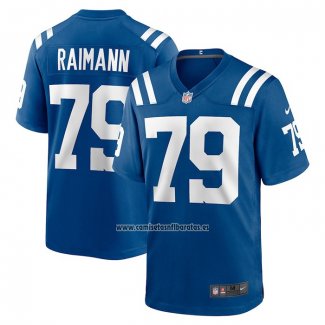 Camiseta NFL Game Indianapolis Colts Bernhard Raimann Azul