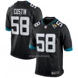 Camiseta NFL Game Jacksonville Jaguars Doug Costin Negro