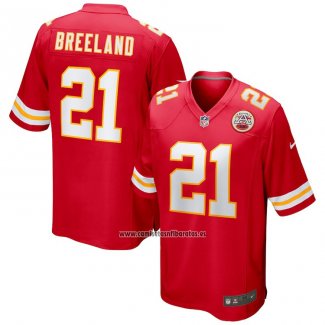 Camiseta NFL Game Kansas City Chiefs Bashaud Breeland Rojo