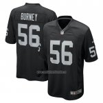 Camiseta NFL Game Las Vegas Raiders Amari Burney Negro