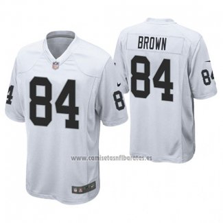 Camiseta NFL Game Las Vegas Raiders Antonio Brown Blanco