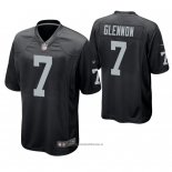 Camiseta NFL Game Las Vegas Raiders Mike Glennon Negro