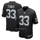 Camiseta NFL Game Las Vegas Raiders Roderic Teamer Negro