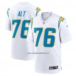Camiseta NFL Game Los Angeles Chargers Joe Alt 2024 NFL Draft First Round Pick Blanco