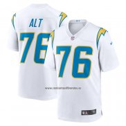Camiseta NFL Game Los Angeles Chargers Joe Alt 2024 NFL Draft First Round Pick Blanco