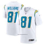 Camiseta NFL Game Los Angeles Chargers Mike Williams 81 Blanco