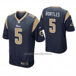 Camiseta NFL Game Los Angeles Rams Blake Bortles Azul2