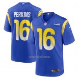 Camiseta NFL Game Los Angeles Rams Bryce Perkins Azul