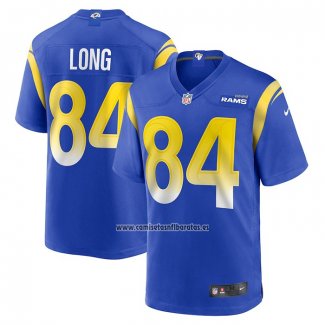 Camiseta NFL Game Los Angeles Rams Hunter Long Primera Azul