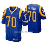 Camiseta NFL Game Los Angeles Rams Joseph Noteboom Azul Amarillo