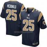 Camiseta NFL Game Los Angeles Rams Mcdonald Negro