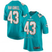 Camiseta NFL Game Miami Dolphins Andrew Van Ginkel Verde