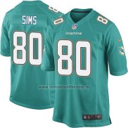 Camiseta NFL Game Miami Dolphins Sims Verde