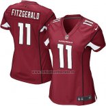 Camiseta NFL Game Mujer Arizona Cardinals Fitzgerald Rojo