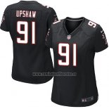 Camiseta NFL Game Mujer Atlanta Falcons Upshaw Negro