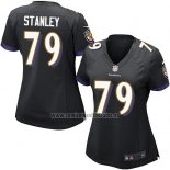 Camiseta NFL Game Mujer Baltimore Ravens Stanley Negro