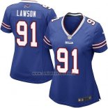 Camiseta NFL Game Mujer Buffalo Bills Lawson Azul