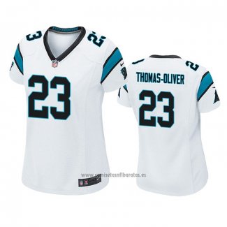 Camiseta NFL Game Mujer Carolina Panthers Stantley Thomas Oliver Blanco