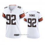 Camiseta NFL Game Mujer Cleveland Browns Chad Thomas 2020 Blanco