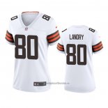 Camiseta NFL Game Mujer Cleveland Browns Jarvis Landry 2020 Blanco