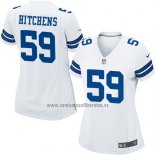 Camiseta NFL Game Mujer Dallas Cowboys Hitchens Blanco