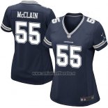 Camiseta NFL Game Mujer Dallas Cowboys McClain Azul