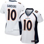 Camiseta NFL Game Mujer Denver Broncos Sanders Blanco