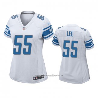 Camiseta NFL Game Mujer Detroit Lions Elijah Lee Blanco