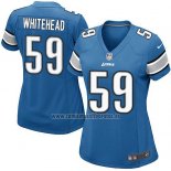 Camiseta NFL Game Mujer Detroit Lions Whitehead Azul