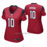 Camiseta NFL Game Mujer Houston Texans Deandre Hopkins Rojo