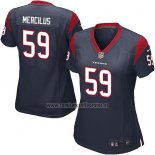 Camiseta NFL Game Mujer Houston Texans Mercilus Negro