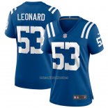 Camiseta NFL Game Mujer Indianapolis Colts Darius Leonard Azul