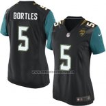 Camiseta NFL Game Mujer Jacksonville Jaguars Bortles Negro