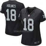 Camiseta NFL Game Mujer Las Vegas Raiders Holmes Negro