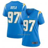 Camiseta NFL Game Mujer Los Angeles Chargers Joey Bosa Azul