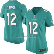 Camiseta NFL Game Mujer Miami Dolphins Griese Verde