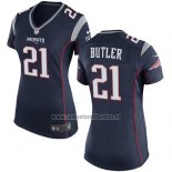 Camiseta NFL Game Mujer New England Patriots Butler Negro
