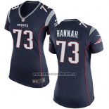 Camiseta NFL Game Mujer New England Patriots Hannah Negro