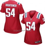 Camiseta NFL Game Mujer New England Patriots Hightower Rojo