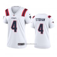 Camiseta NFL Game Mujer New England Patriots Jarrett Stidham 2020 Blanco