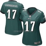 Camiseta NFL Game Mujer Philadelphia Eagles Carmichael Verde