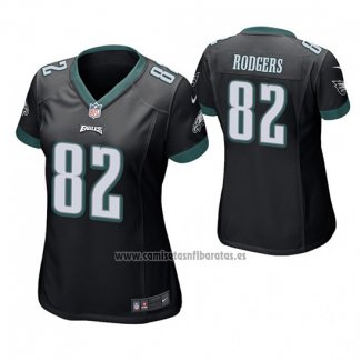 Camiseta NFL Game Mujer Philadelphia Eagles Richard Rodgers Negro