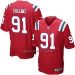 Camiseta NFL Game New England Patriots Collins Rojo