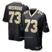 Camiseta NFL Game New Orleans Saints Ethan Greenidge Negro