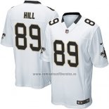 Camiseta NFL Game New Orleans Saints Hill Blanco