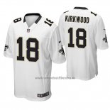 Camiseta NFL Game New Orleans Saints Keith Kirkwood Blanco