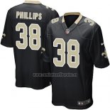Camiseta NFL Game New Orleans Saints Phillips Negro